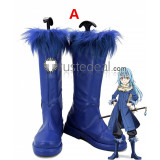 Tensei Shitara Slime Datta Ken Rimuru Tempest Mikami Satoru Milim Nava Demon Purple Blue Cosplay Boots Shoes