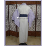 Kimetsu no Yaiba Demon Slayer Tanjiro kamado Zenitsu Agatsuma Inosuke Hashibira Purple Yukata Kimono Cosplay Costumes