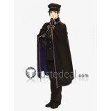 Dai Gyakuten Saiban Naruhodou Ryounosuke no Bouken Ryounosuke Naruhodou Black Green Cosplay Costume