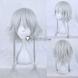 Touhou Izayoi Sakuya Silver White Blue Cosplay Wigs