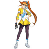 Phoenix Wright Ace Attorney Dual Destinies Athena Cykes Yellow Cosplay Costume