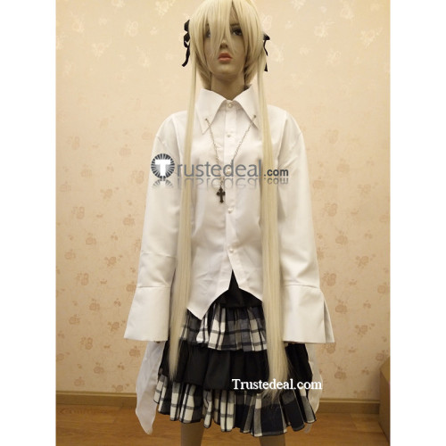 Yosuga no Sora Sora Kasugano White and Black Lolita Cosplay Costume