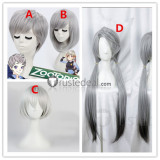 Zootopia Officer Judy Hopps Short and Long Silver Grey Cosplay Wig