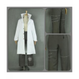 Psycho-Pass Makishima Shogo White Overcoat Cosplay Costume
