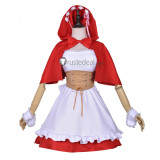 Re Zero Kara Hajimeru Isekai Seikatsu Twins Rem Ram Red Hood Cosplay Costumes