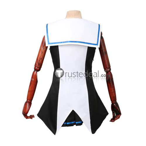 Kantai Collection Umikaze Black White Sailor Uniform Cosplay Costume