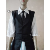 Houseki no Kuni Land of the Lustrous Diamond Black White Lolita Dress Cosplay Costume