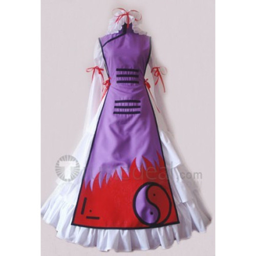 Touhou Project Yukari Yakumo Cosplay Costume