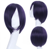 Tokyo Ghoul Touka Kirishima Short Dark Purple Cosplay Wig