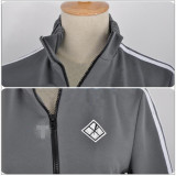Touken Ranbu Doudanuki Masakuni Grey Sports Uniform Cosplay Costume
