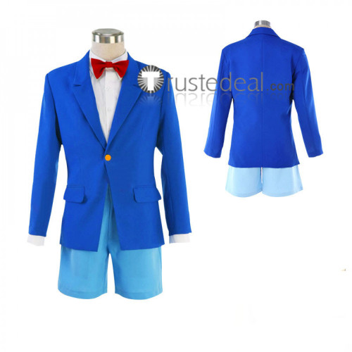 Detective Conan Edogawa Kids Child Cosplay Costume