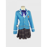 Ensemble Stars 2nd Year Female Blue School Uniform Cosplay Costume