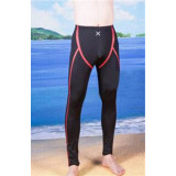 Free! Iwatobi Swim Club Rin Matsuoka Long Red Swim Trunk Cosplay Costume