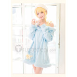 Love Live Eli Ayase Blue Pajamas Cosplay Costume