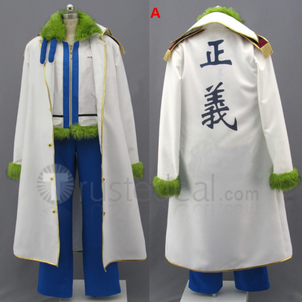 One Piece Smoker Cosplay Costume