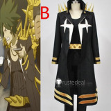 KILL la KILL Uzu Sanageyama White And Black Cosplay Costumes