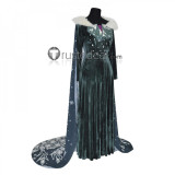 Frozen2 Disney Princess Elsa Anna Gown Cosplay Costumes