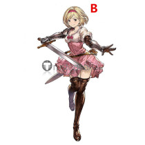 Granblue Fantasy Djeeta Brown Cosplay Boots Shoes