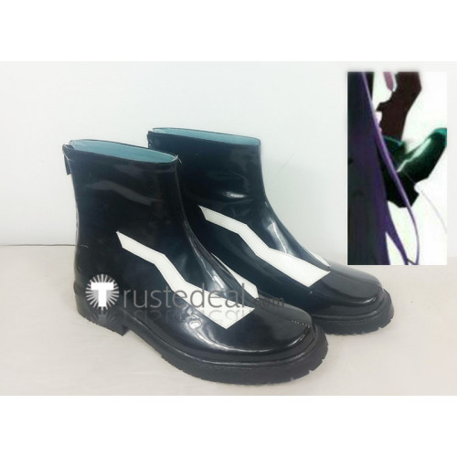 Twin Star Exorcists Sousei no Onmyouji Seigen Amawaka Black Cosplay Boots Shoes