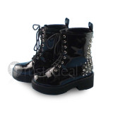 Black Lolita Boots