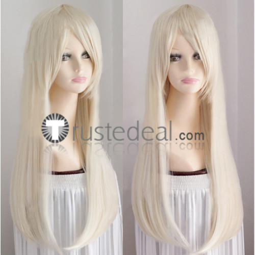 Inu x Boku SS Yukinokouji Nobara Long Pale Blonde Cosplay Wig