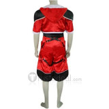 Kingdom Hearts II Sora Valor Form Cosplay Costume