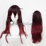 Kimetsu no Yaiba Demon Slayer Tanjiro Nezuko Kamado Genderbend Ponytail Cosplay Wig