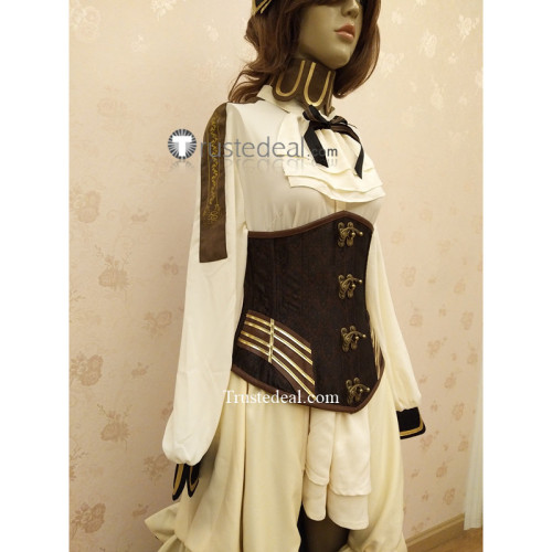 Code Realize Guardian of Rebirth Cardia Steampunk Cosplay Costume