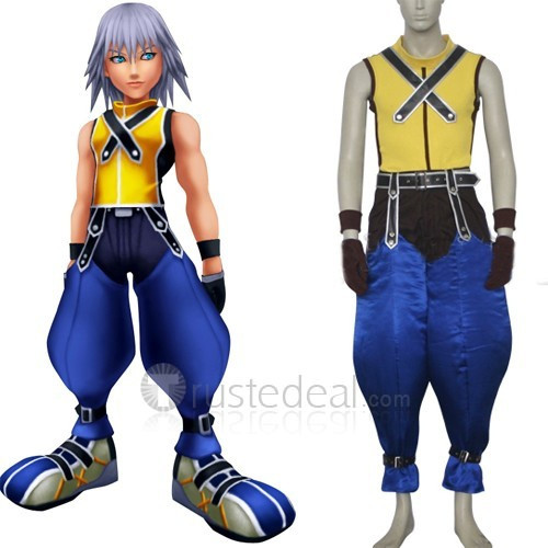 Kingdom Hearts 1 Riku Cosplay Costume