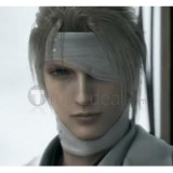Final Fantasy Rufus Shinra Kurasame Susaya Grey Purple Blonde Cosplay Wig