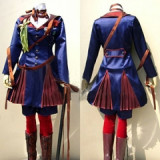 Black Butler Ciel Phantomhive Blue Formal Cosplay Costume