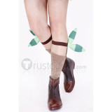 Pokemon Gijinka Leafeon Green Cosplay Costume