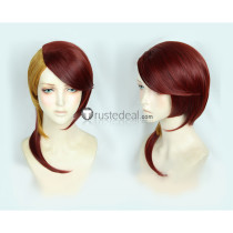 Land of the Lustrous Houseki no Kuni Rutile Golden-Yellow Red Cosplay Wig