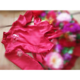 Guilty Crown YUZURIHA INORI Wine Red Cosplay Costume
