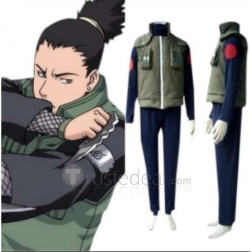 Naruto Nara Shikamaru Cosplay Costume