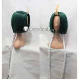 Twin Star Exorcists Sousei no Onmyouji Seigen Amawaka Green and Golden Cosplay Wig
