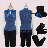 Black Butler Kuroshitsuji Ciel Phantomhive Black Devil Cosplay Costume