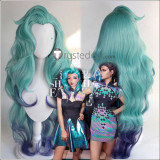 League of Legends Seraphine Pink Purple Blue Cosplay Wigs