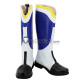 Mobile Suit Gundam IRON BLOODED ORPHANS McGillis Fareed White Blue Cosplay Boots Shoes