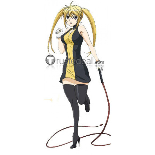 Sekirei Mitsuha Black Cosplay Shoes Boots