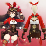 Genshin Impact Amber Diona Cosplay Costume Custom Size