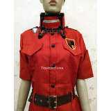 Hellsing Victoria Seras Red Orange Yellow Blue White Cosplay Costumes