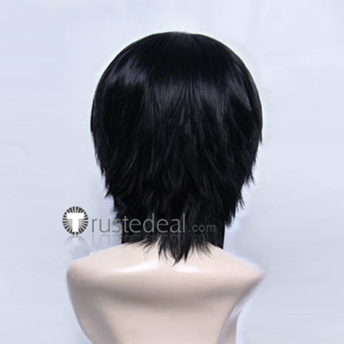 Starry Sky Azusa Kinose Black Cosplay Wig