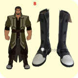 RWBY Ghira Belladonna Hazel Rainart Black Cosplay Shoes Boots