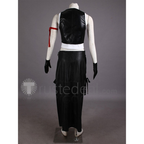 Final Fantasy VII Advent Children Tifa Lockhart Black Cosplay Costume