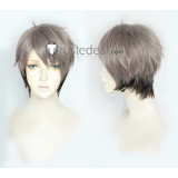 Haikyuu Nekoma High School Tetsuro Kuroo Miya Osamu Atsumu Black Grey Blonde Cosplay Wigs