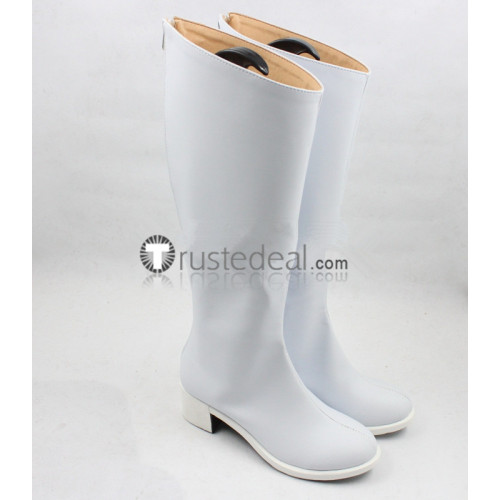 Heaven's Lost Property Sora No Otoshimono Nymph White Cosplay Shoes Boots