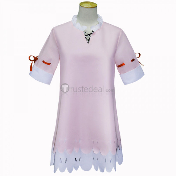 Miss Kobayashi's Dragon Maid Kanna Kamui Pink One Piece Cosplay Costume