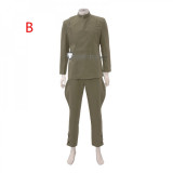 Star Wars Imperial Officer Black Military Uniform Cosplay Costume