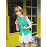 Card Captor Sakura Clear Card Li Syaoran Kinomoto Sakura ED Cosplay Costume
